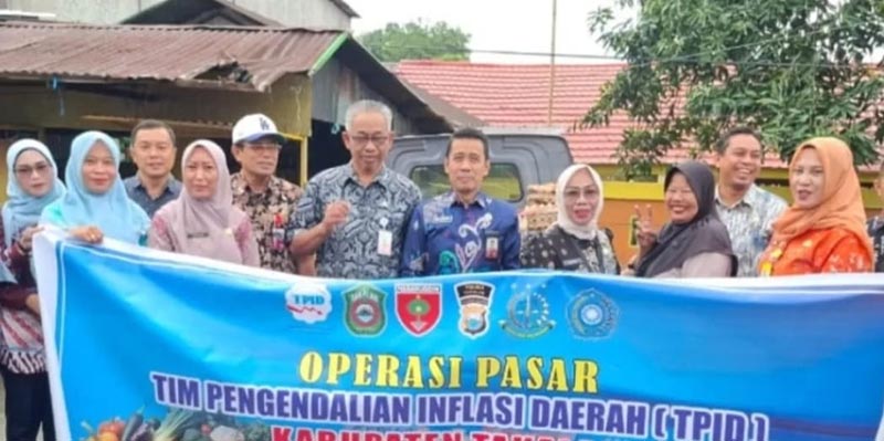 Pemda Takalar Bersama TIM TPID Melakukan Operasi Pasar,Menyambut Bulan Suci Ramadhan 1447.H